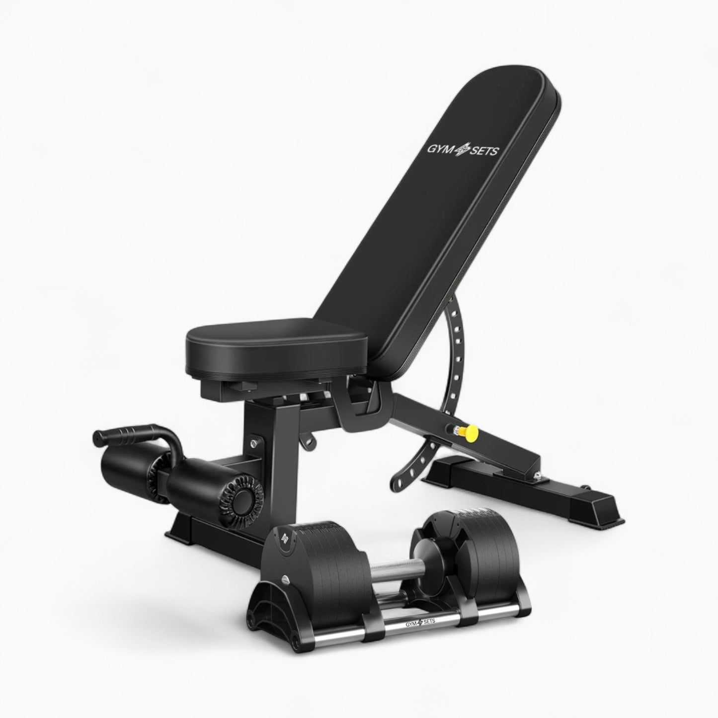 GymSets Round Adjustable Dumbbell (2.5-50kg)