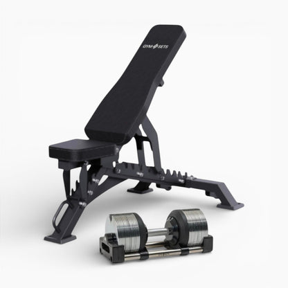 GymSets Round Adjustable Dumbbell (2.5-50kg)