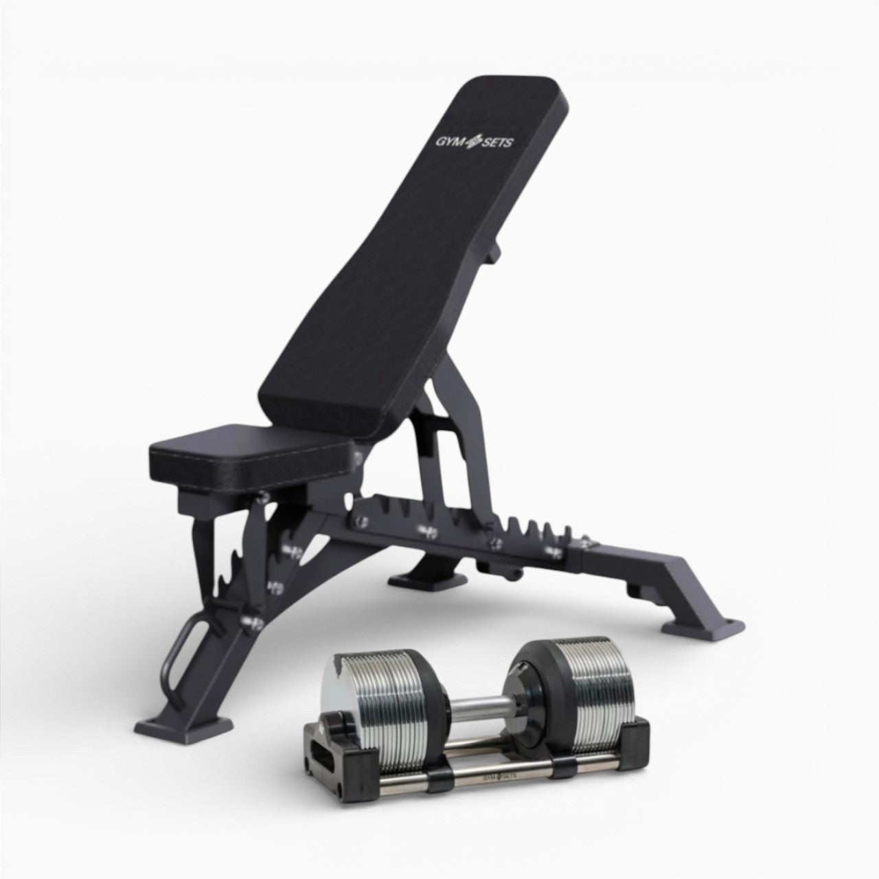 GymSets Round Adjustable Dumbbell (2.5-50kg)