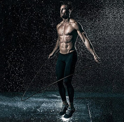 Skipping Rope (Steel Velocity) – Anti-Slip, High Speed Performance