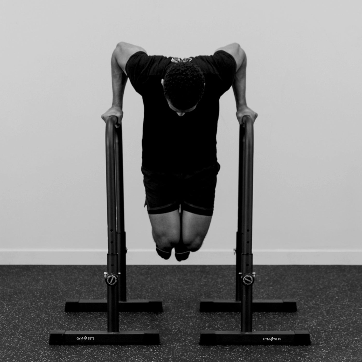 Stable & Secure GymSets Parallel Dip Bars with Powder-Coated Steel