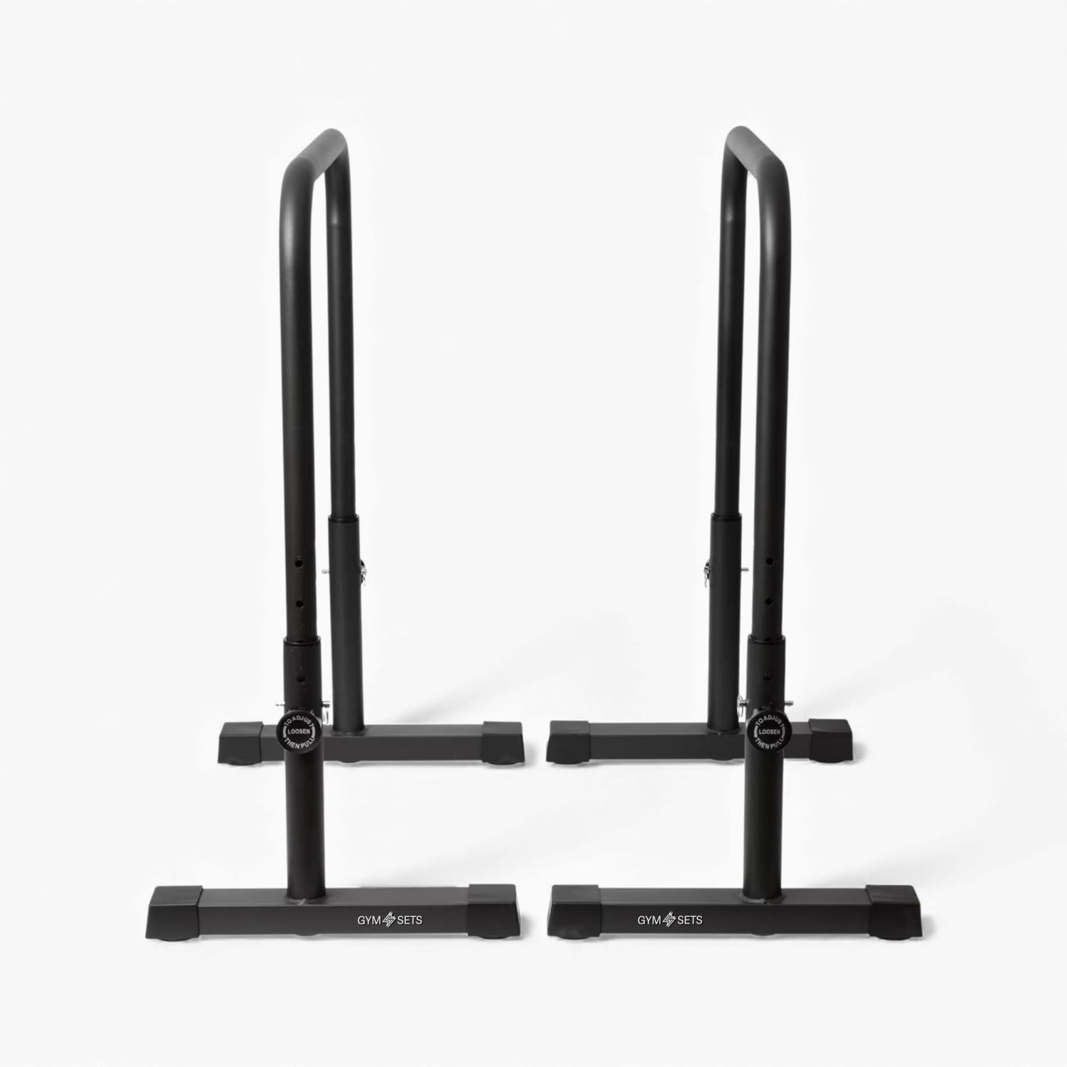 Stable & Secure GymSets Parallel Dip Bars with Powder-Coated Steel