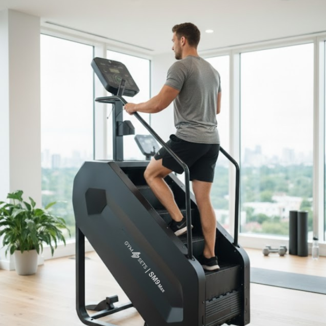 Stair Master Climber | Aerobic Gym Cardio Stepper for Home Workouts ...