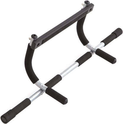 Strong Home Gym Pull Up Bar with Safe Non-Slip Comfort Grips