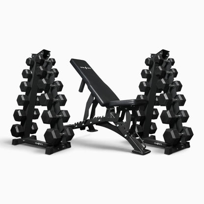 5 & 6 Tier Hex Dumbbell Tree Rack