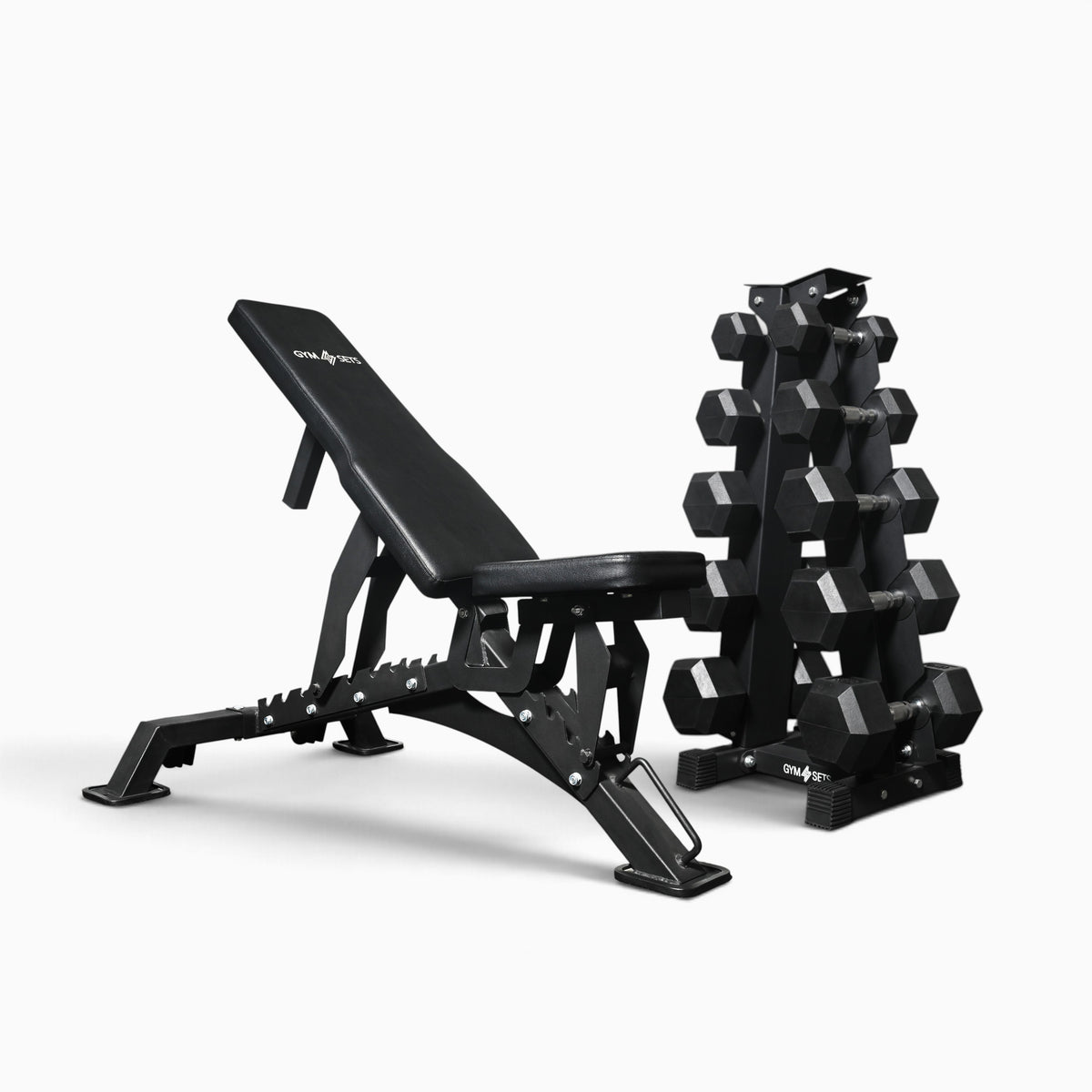 5 & 6 Tier Hex Dumbbell Tree Rack