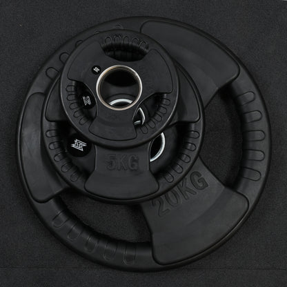Tri-Grip Olympic Weight Plates