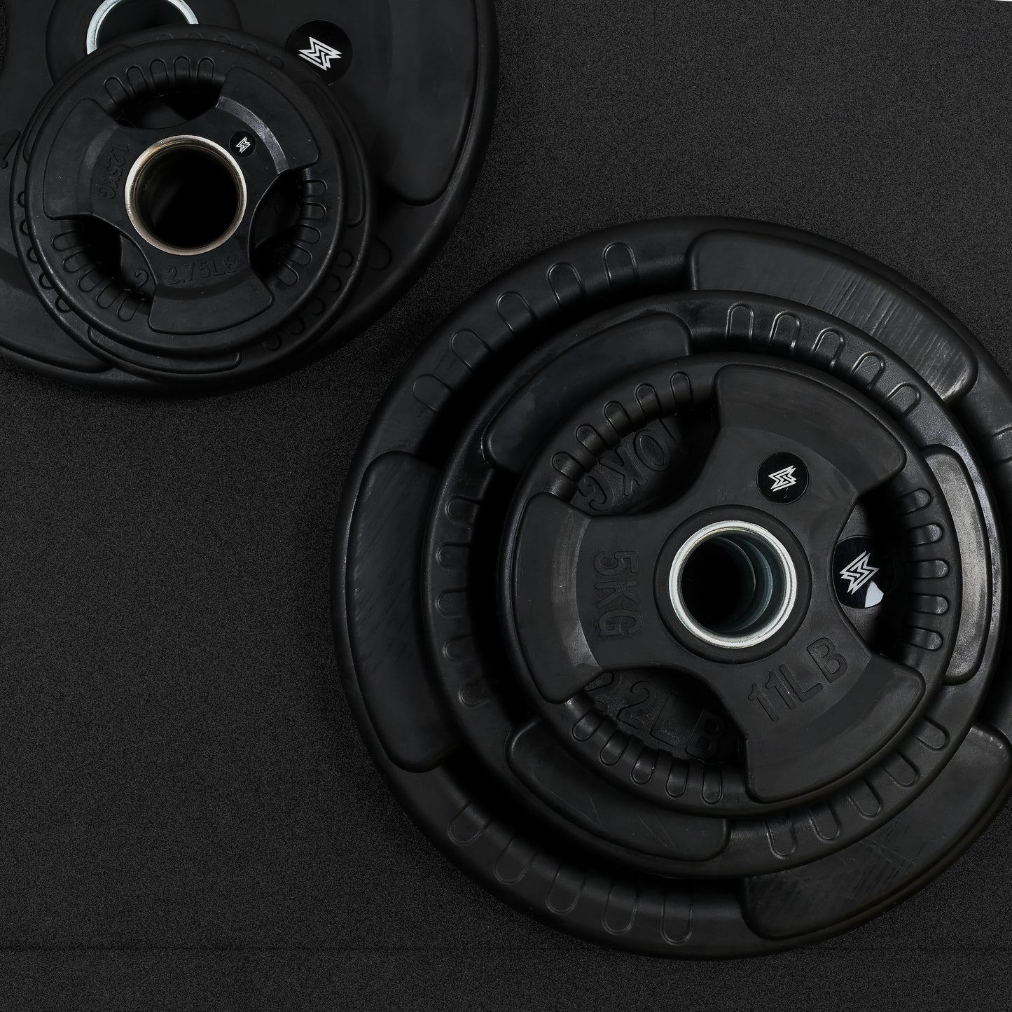 Tri-Grip Olympic Weight Plates