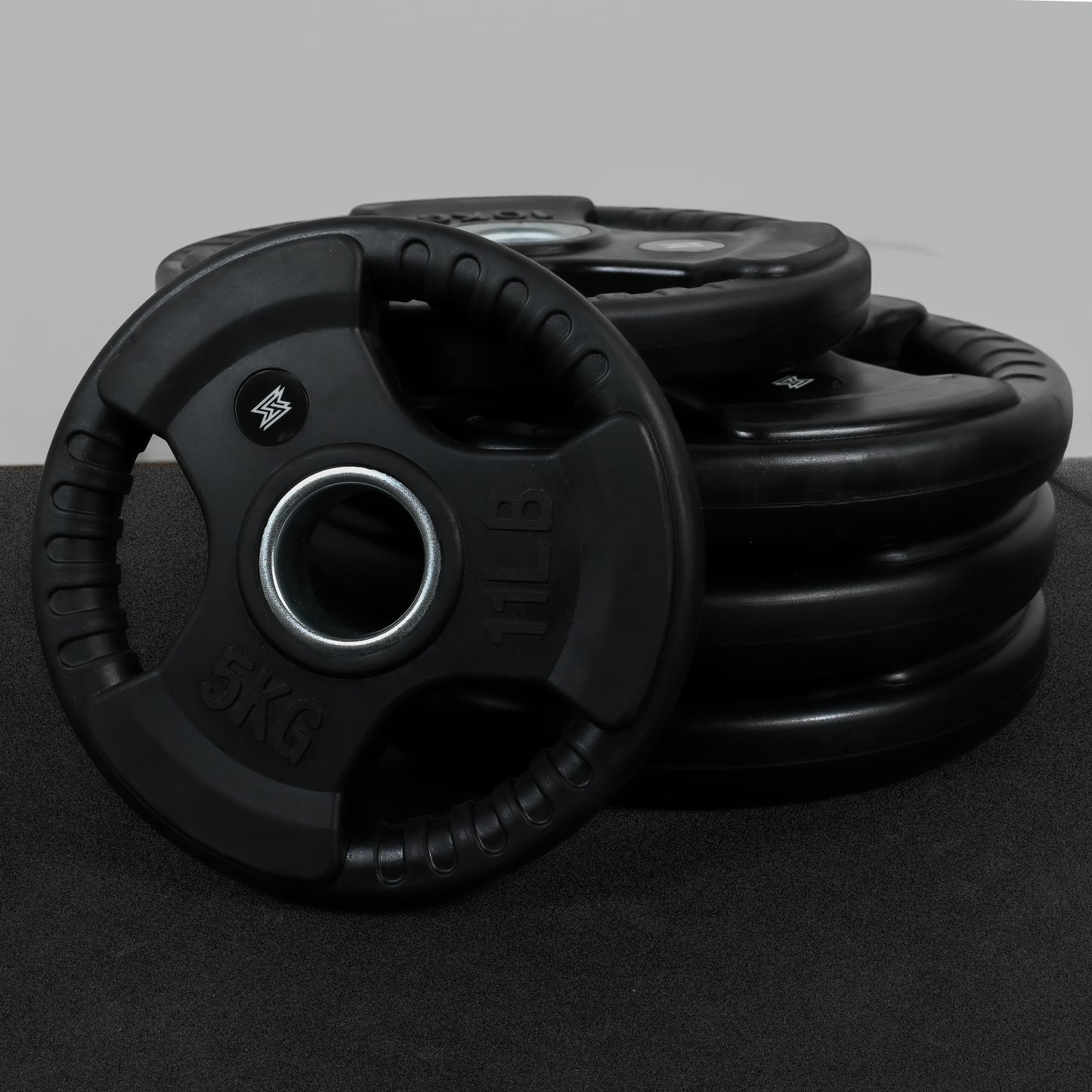 Tri-Grip Olympic Weight Plates