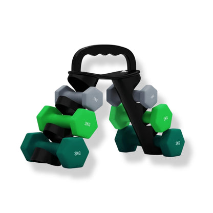 Neoprene Dumbbell Tree Rack