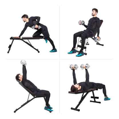 Adjustable & Foldable Weight Bench