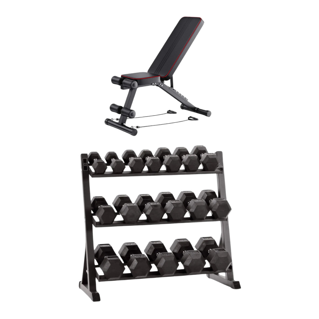 3 Tier Dumbbell Storage Rack