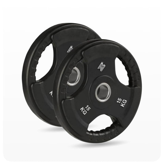 Tri-Grip Olympic Weight Plates