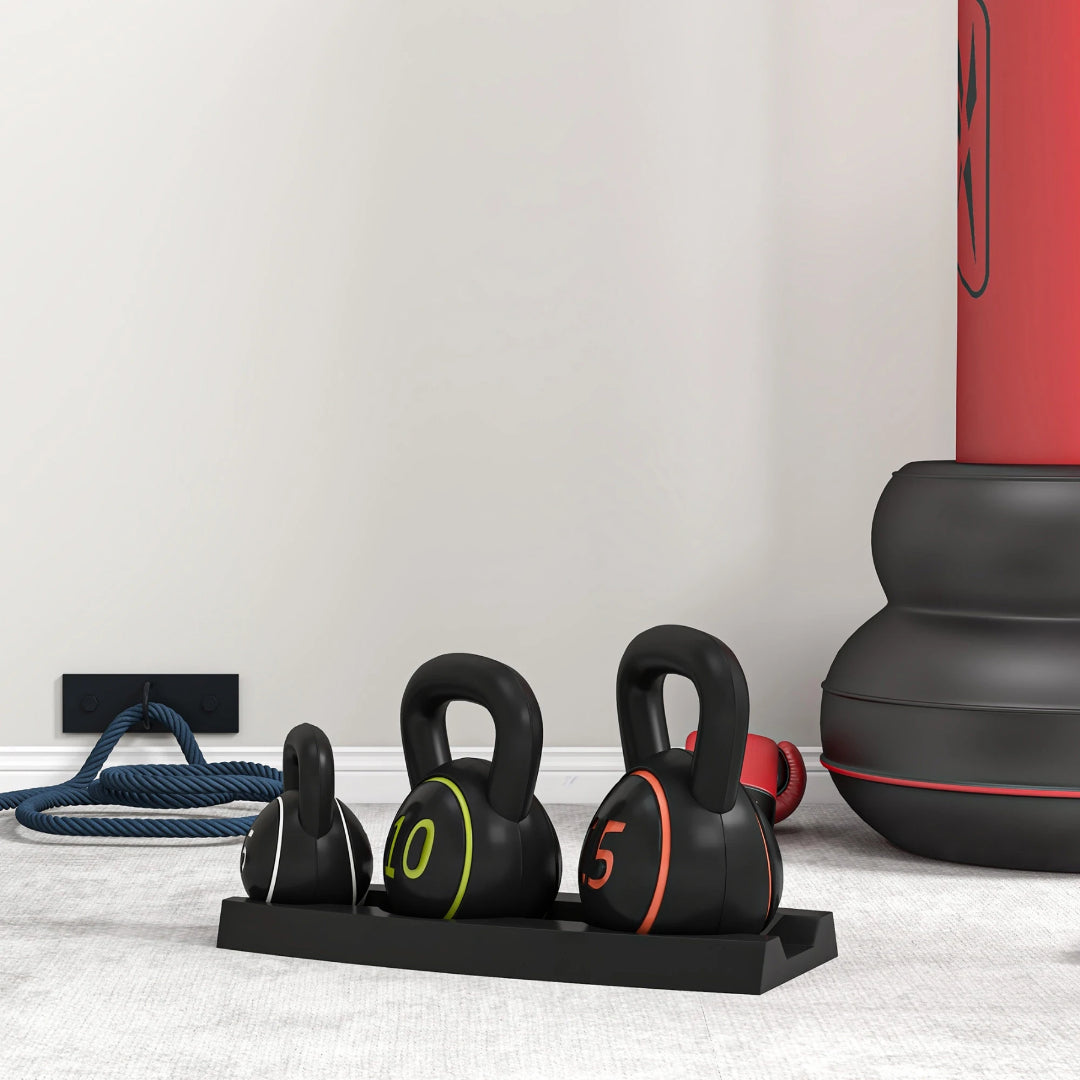 GymSets 3 Piece Kettlebell Set