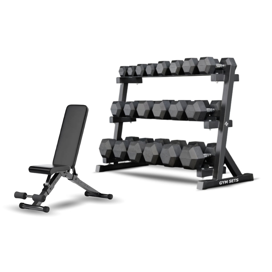 3 Tier Dumbbell Storage Rack