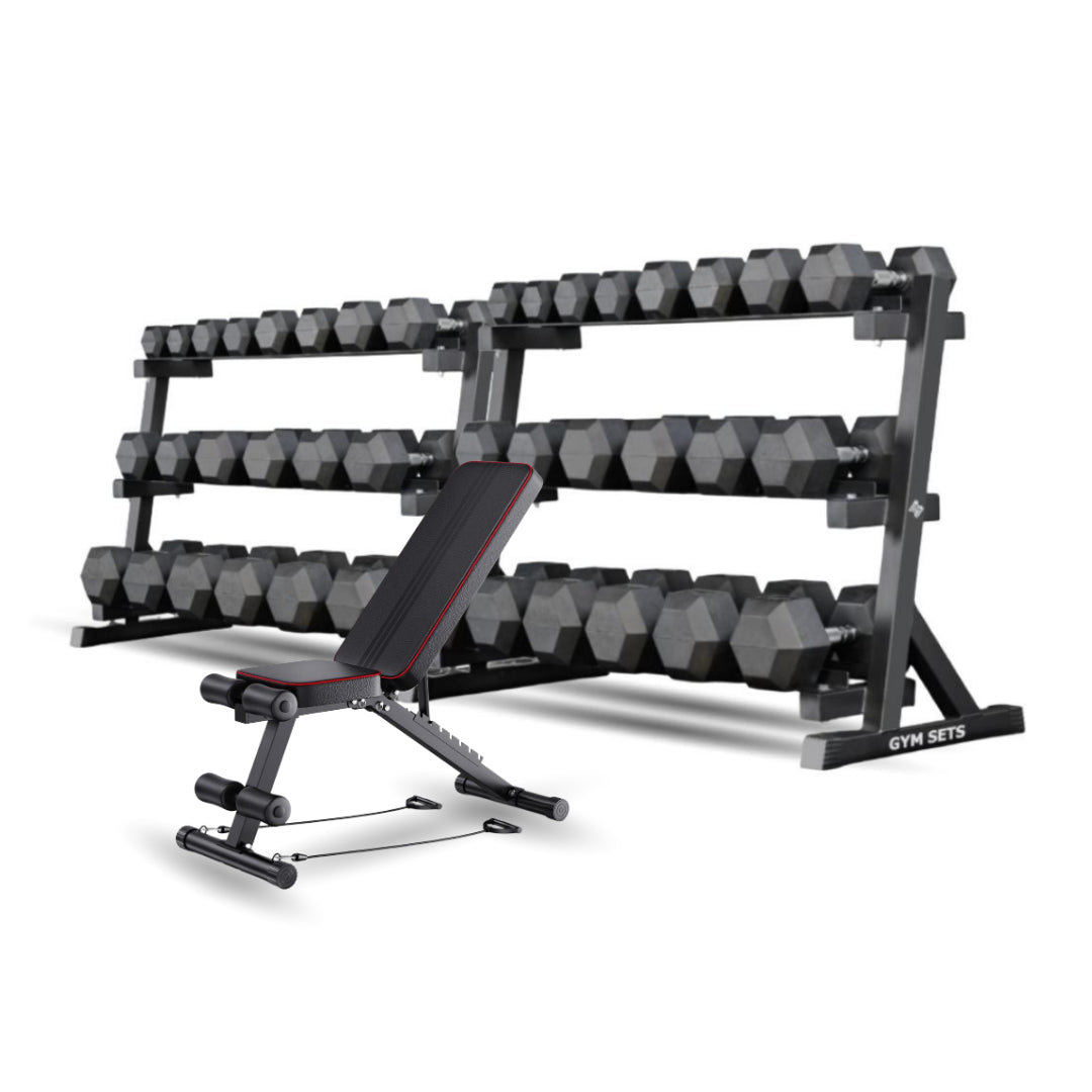 3 Tier Dumbbell Storage Rack