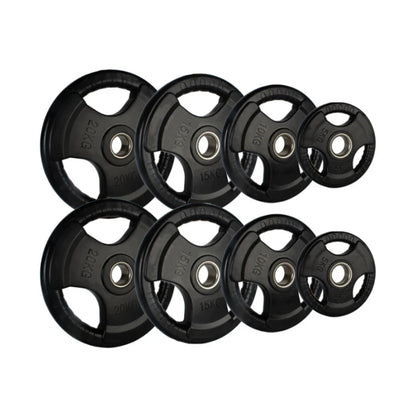 Tri-Grip Olympic Weight Plates