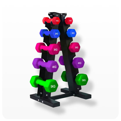 Neoprene Dumbbell Tree Rack