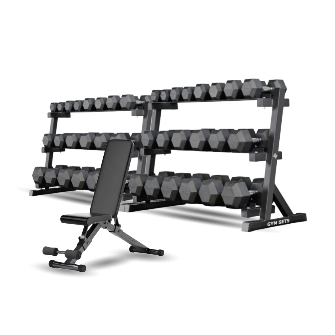 3 Tier Dumbbell Storage Rack