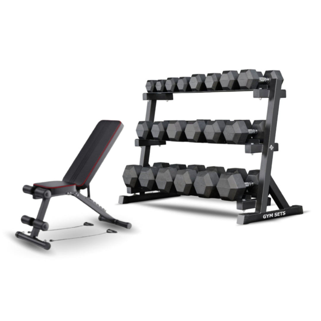 3 Tier Dumbbell Storage Rack