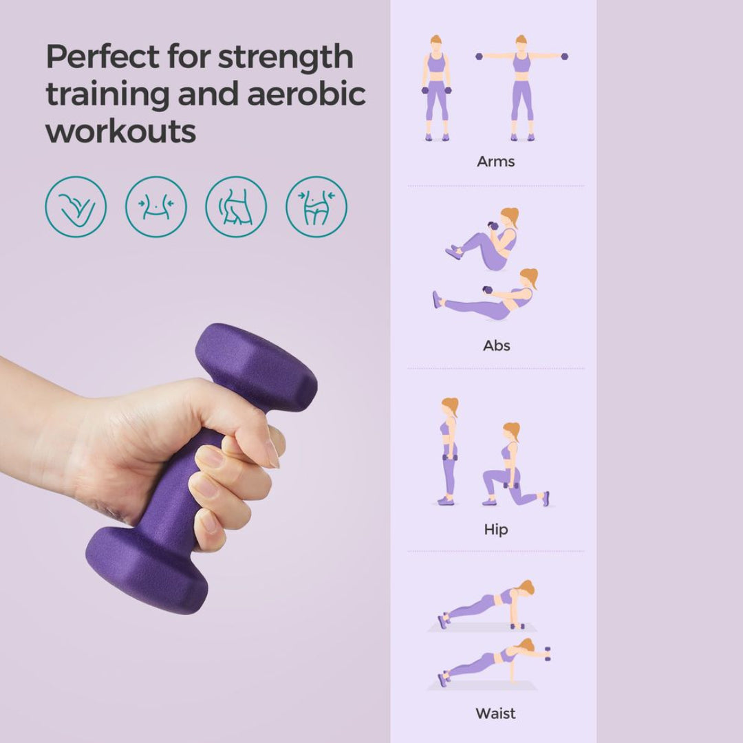 Neoprene Dumbbell Pairs