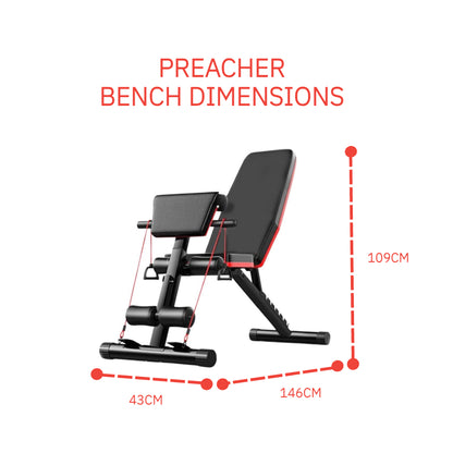 Adjustable & Foldable Weight Bench