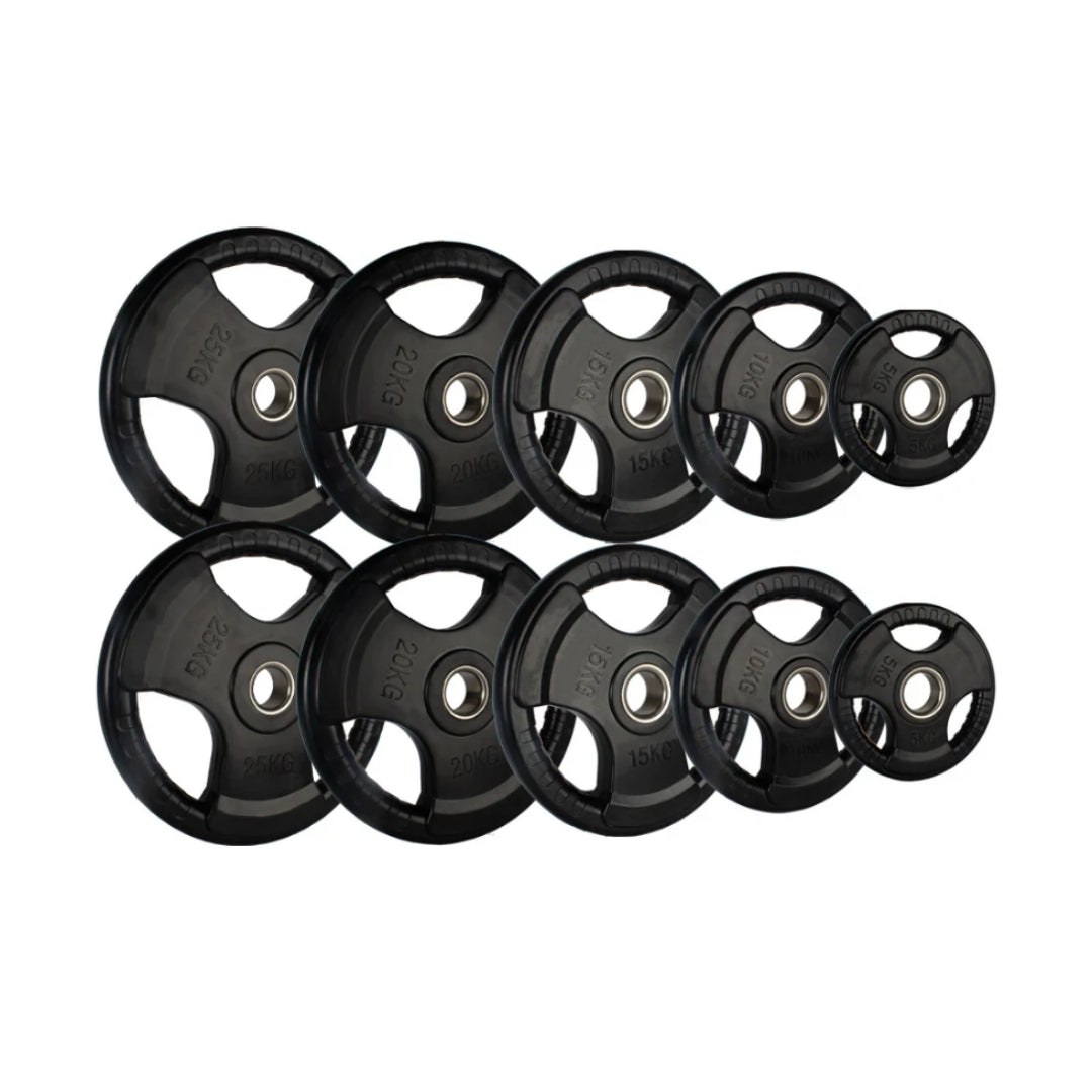 Tri-Grip Olympic Weight Plates