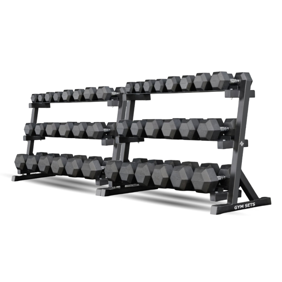 3 Tier Dumbbell Storage Rack