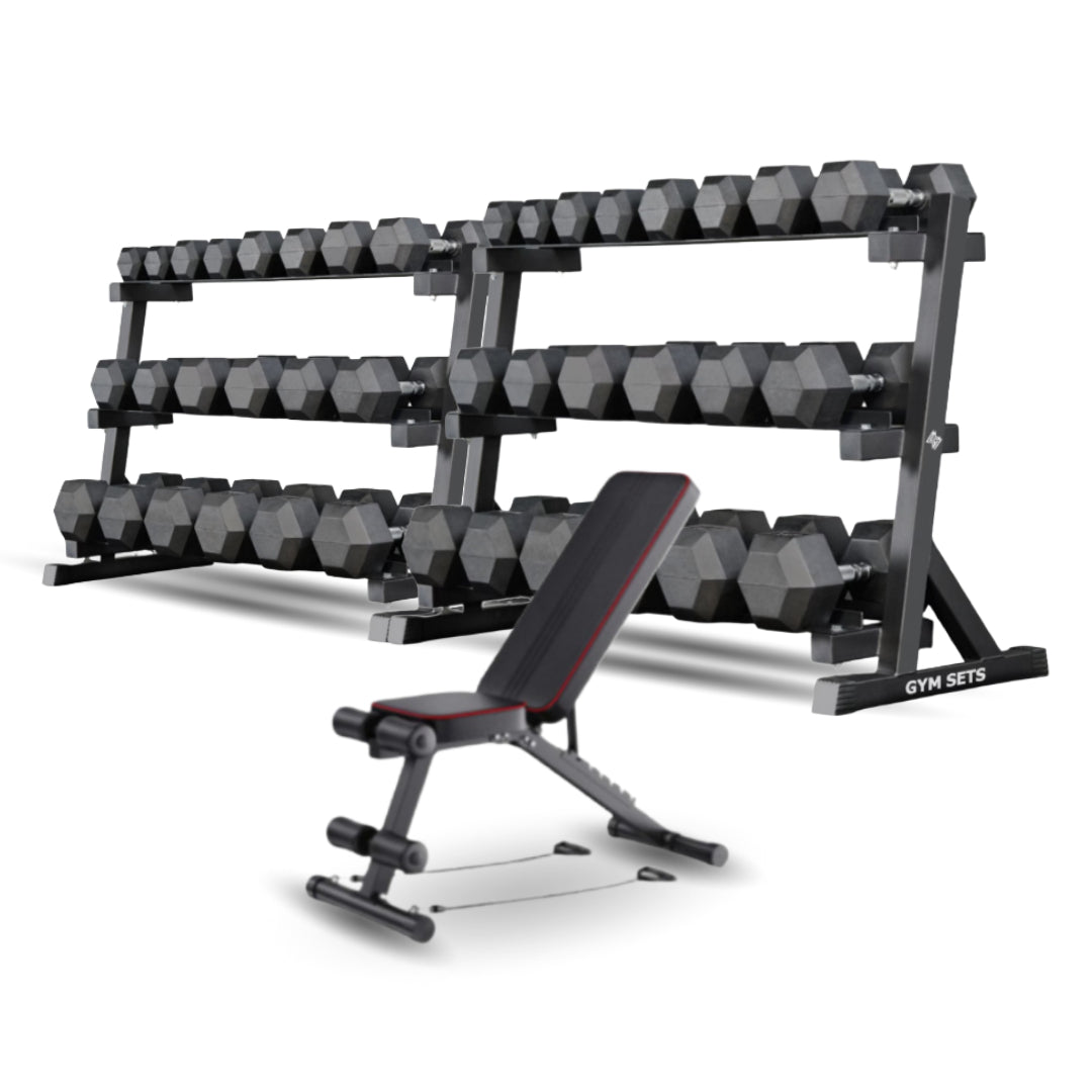 3 Tier Dumbbell Storage Rack