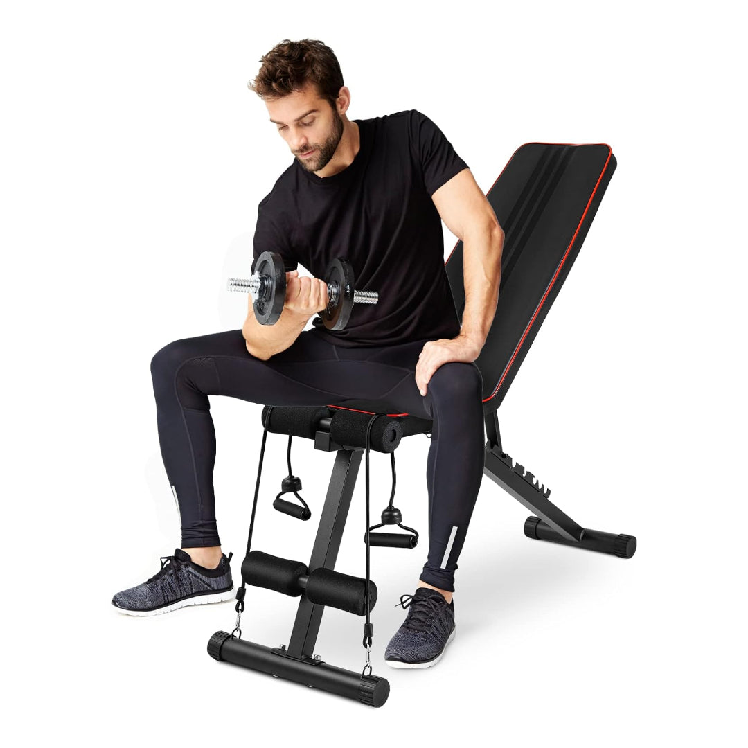 Adjustable & Foldable Weight Bench