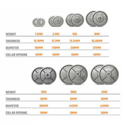 Cast Iron Weight Plates