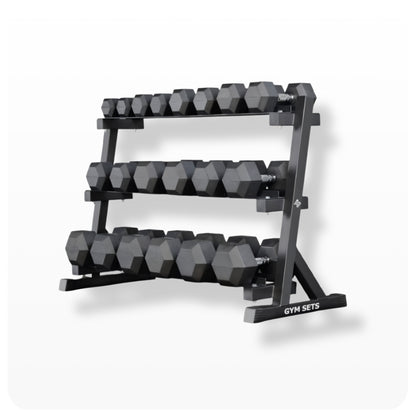 3 Tier Dumbbell Storage Rack