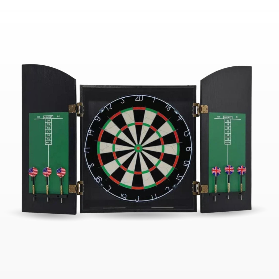 GymSets Premium Dartboard with Backboard