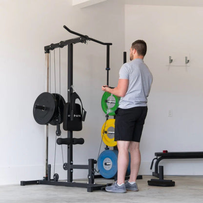 GymSets Lat Pull Down Cable Machine