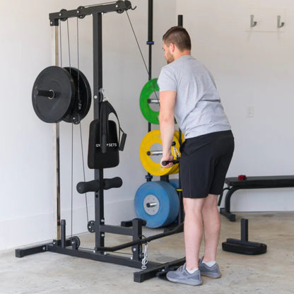 GymSets Lat Pull Down Cable Machine