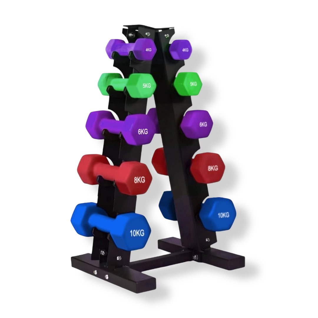 Neoprene Dumbbell Tree Rack