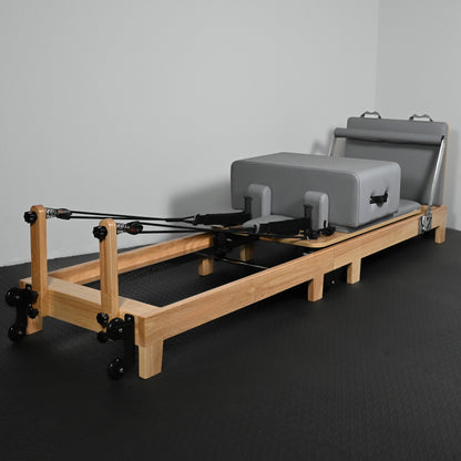 Personalised GymSets Oak Reformer Pilates Studio Machine
