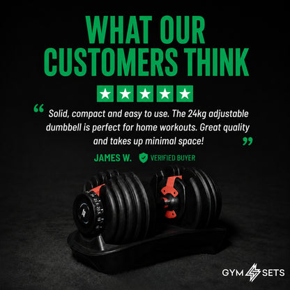 24kg Adjustable Dumbbell
