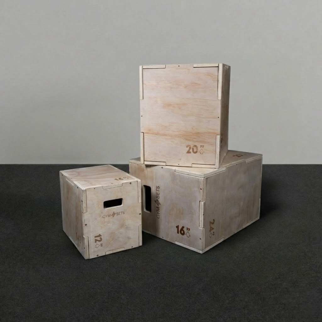 GymSets Wooden Plyometric Jump Box