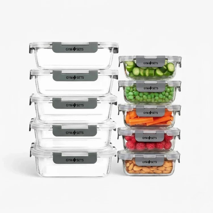 Glass Meal Prep Containers