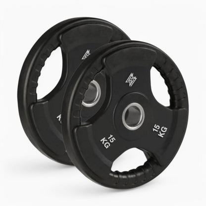 Tri-Grip Olympic Weight Plates