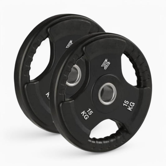 Tri-Grip Olympic Weight Plates