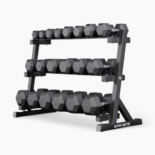 3 Tier Dumbbell Storage Rack