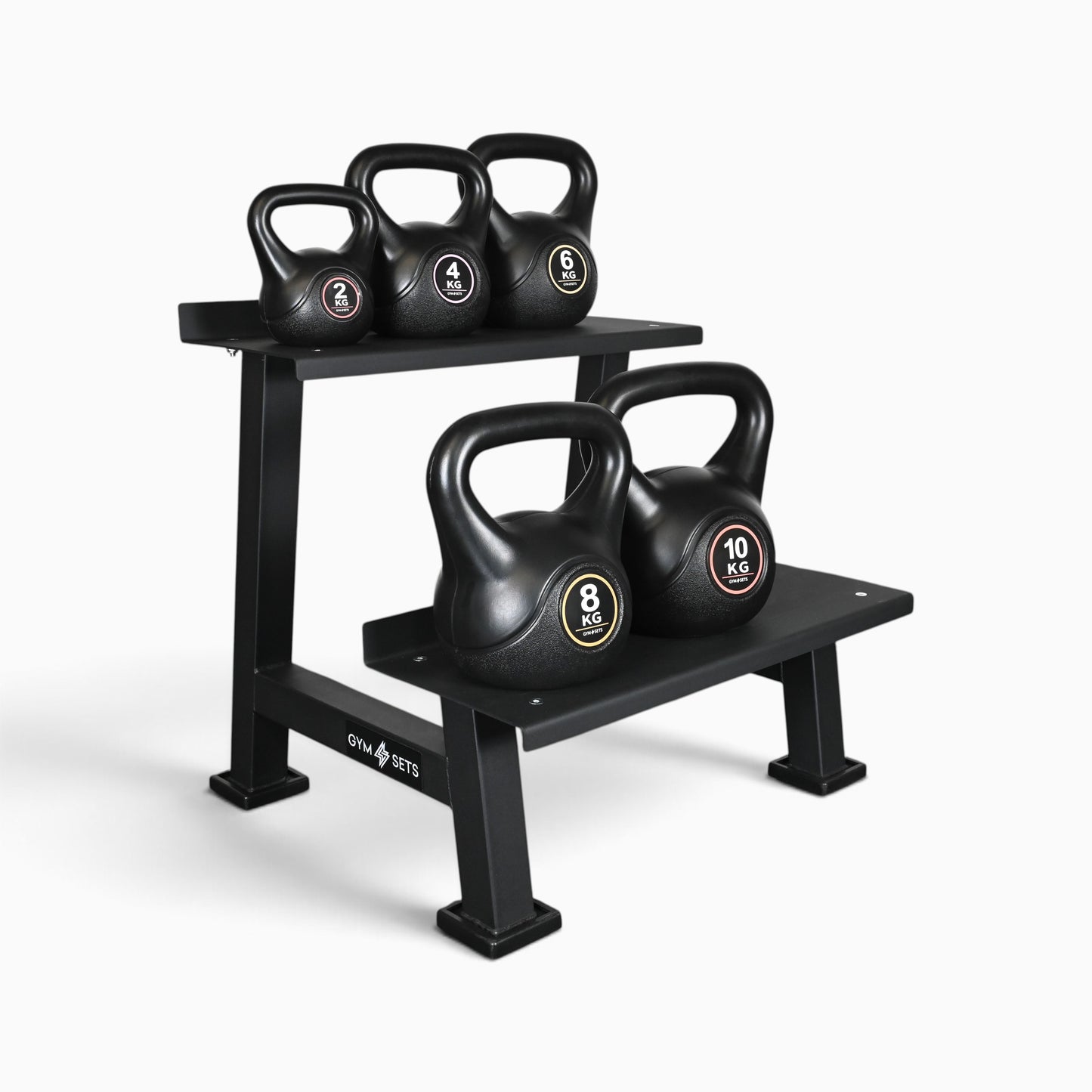 GymSets Half Vinyl Kettlebell Rack
