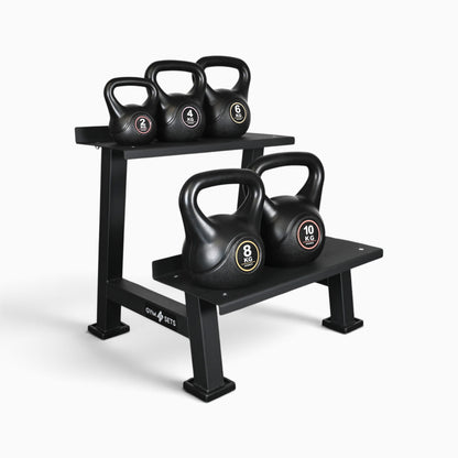 GymSets Half Vinyl Kettlebell Rack