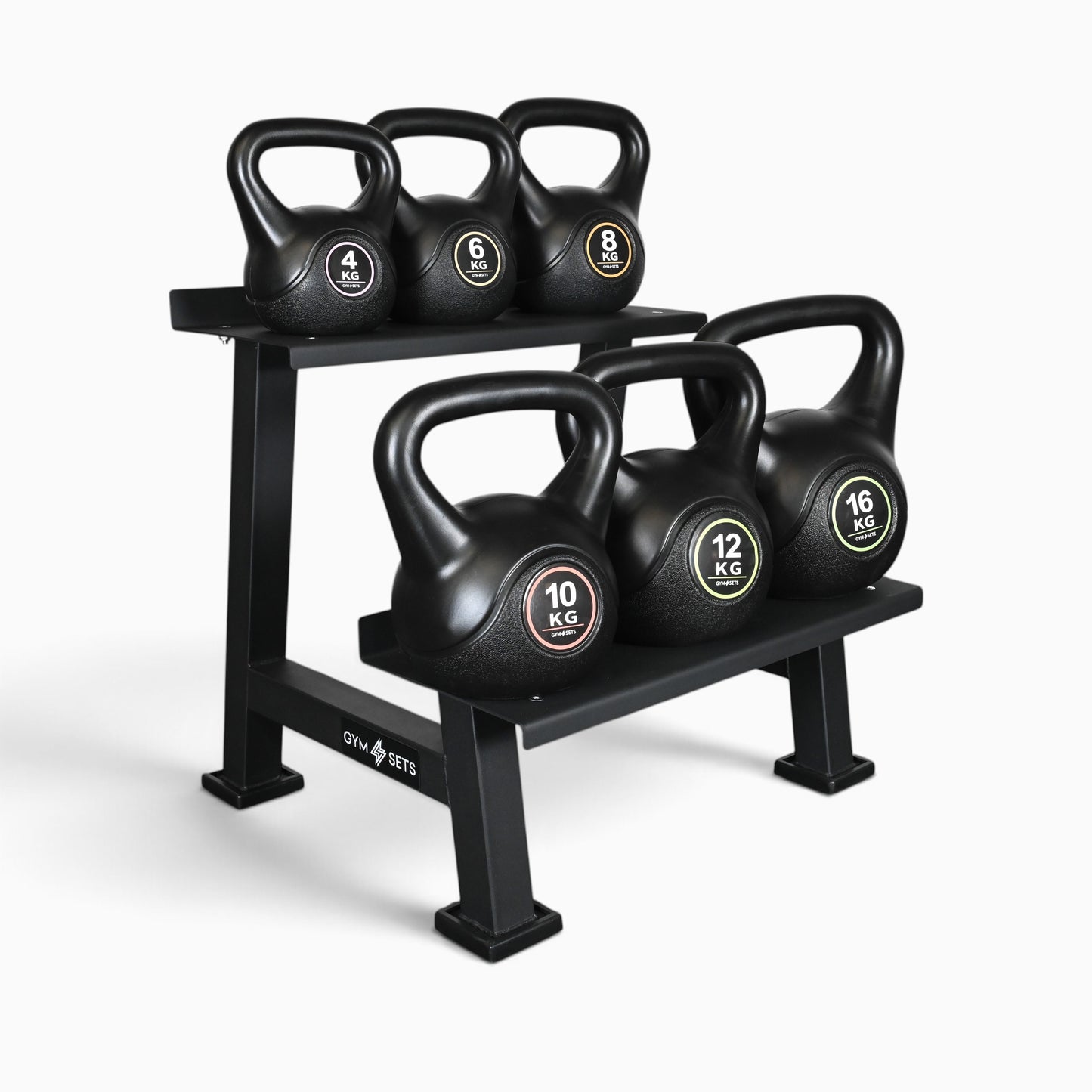 GymSets Half Vinyl Kettlebell Rack