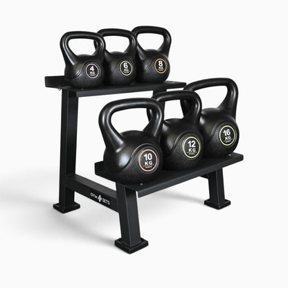 GymSets Half Vinyl Kettlebell Rack