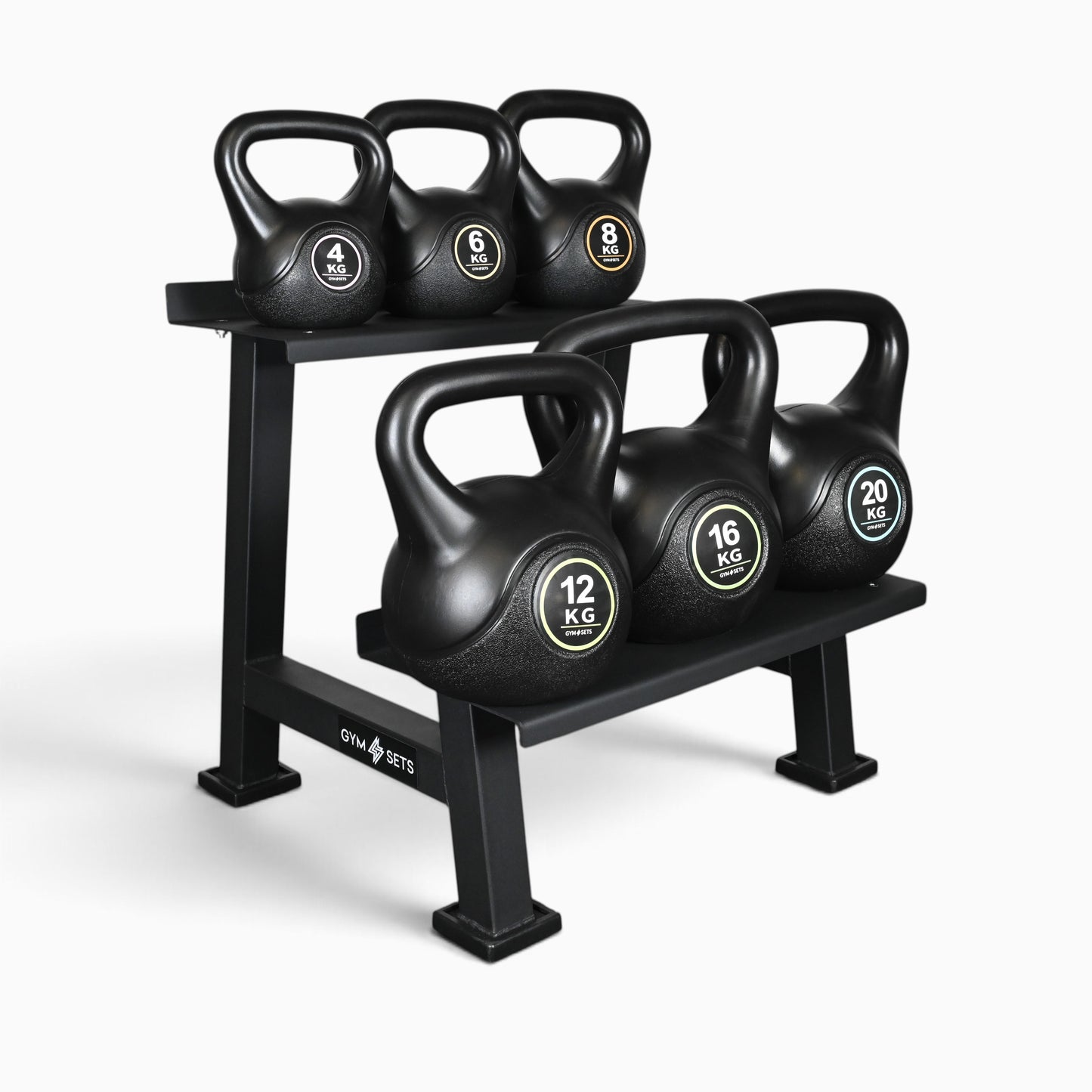 GymSets Half Vinyl Kettlebell Rack