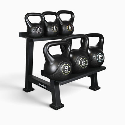 GymSets Half Vinyl Kettlebell Rack