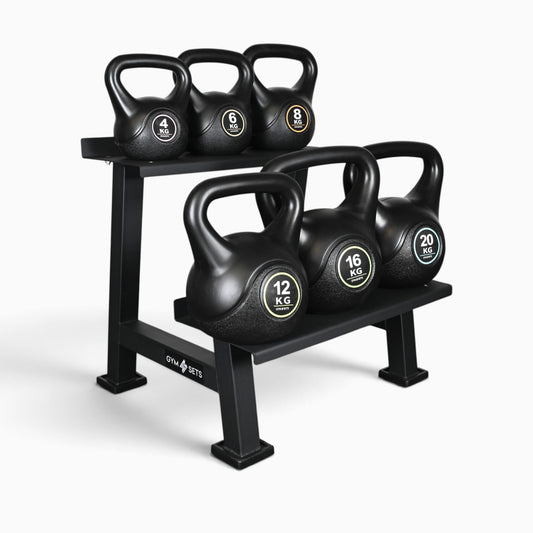 GymSets Half Vinyl Kettlebell Rack